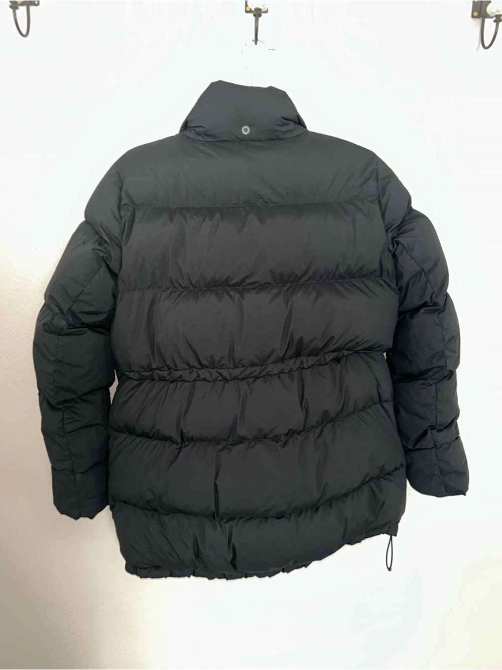 Lululemon Cinch Waist 600 Down Full Zip Puffer Jacket black no hood - Picture 10 of 12